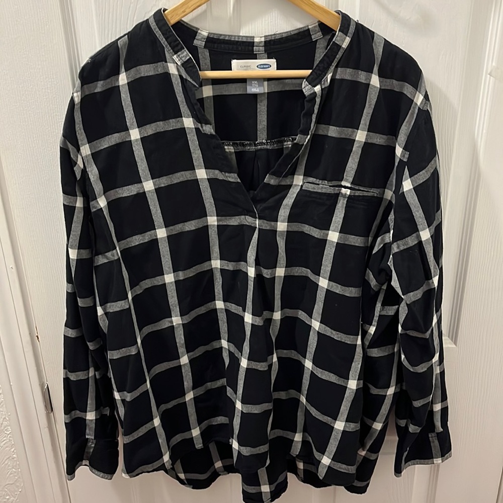 Old Navy flannel long sleeve